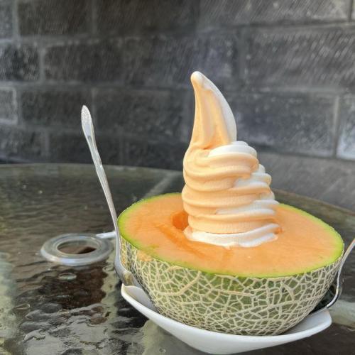 夕张哈密瓜冰淇淋