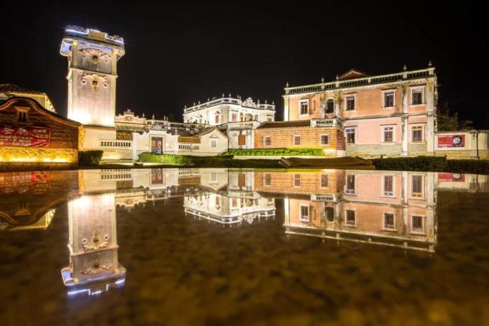 水頭得月樓夜景